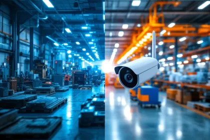 Mobiele beveiligingscamera's transformeren chaotische industriële ruimte tot georganiseerde, gemonitorde werkplek